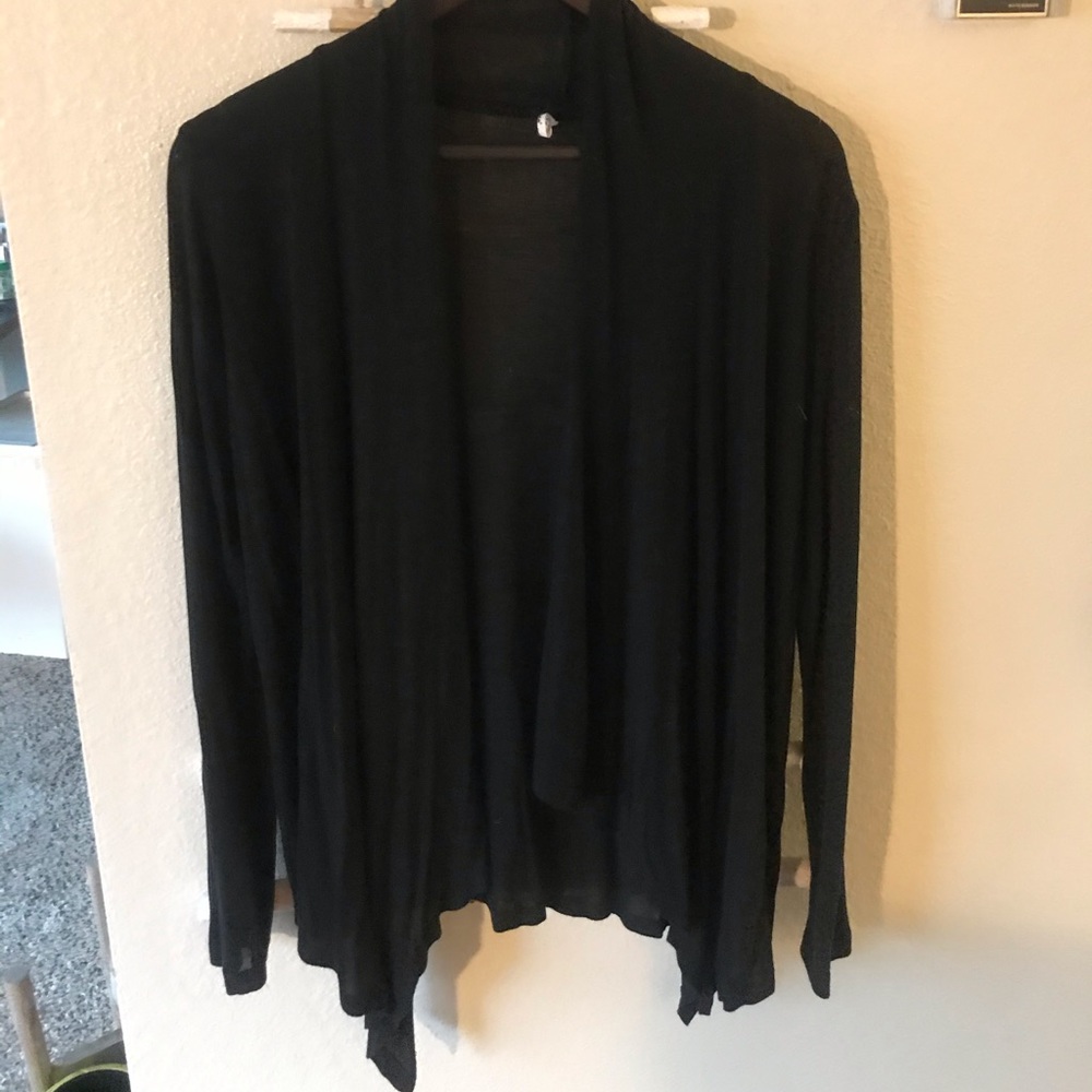 Donated! Black wrap  cardigan